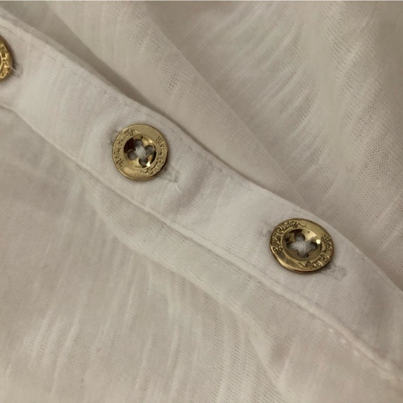 Lilly Pulitzer sleeveless white top womens large - Picture 3 of 6